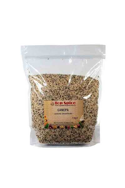 TOP SPICE Seminte de canepa decorticate 1 kg