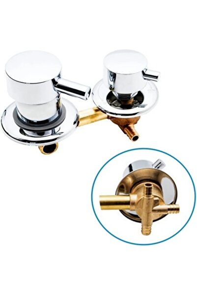 OEM Baterie duș, alamă masivă, cromată, rezistentă la zgârieturi, control al temperaturii, dimensiune G 1/2