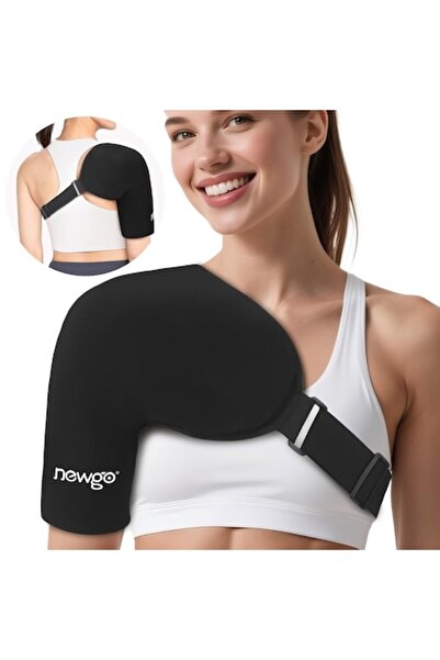 OEM NEWGO DE-Solid Shoulder Gel Pack, Elastic Breathable, Universal Size, Cold & Hot Therapy
