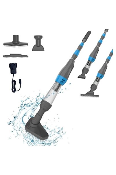 OEM Aspirator de piscină fără fir PoolyPoly 3 în 1, 3 capete interschimbabile...