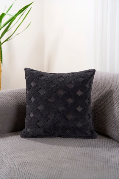 Sudemhome Straw Pattern Special Design Punch Pattern Decorative Throw Pillow Cover 43X43 cm