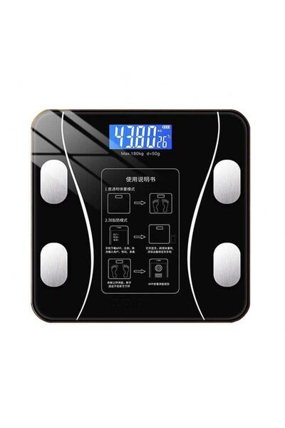 Tradeo Smart Bluetooth Body Fat & Weight Scale – 180kg, LED Display, 4 Sensors, Multi Health Tracking