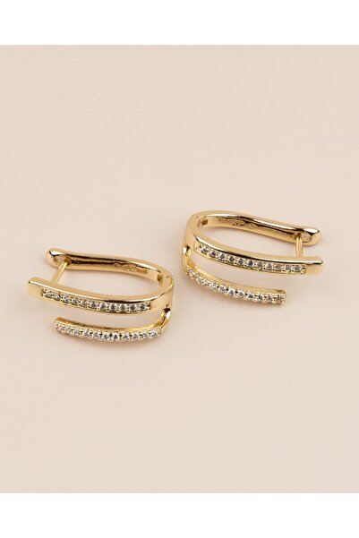 Portakal Esintisi Alvoria Double Look Xuping Earrings