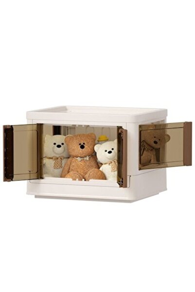 OEM Recipiente de depozitare din plastic HAIXIN cu capac, 72 L, 3 buc.