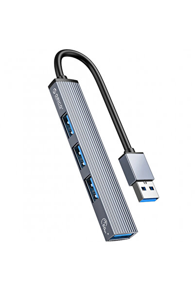 Orico Hub USB AH-A13, 1 x USB-A 3.0 - 3 x USB-A, Gri