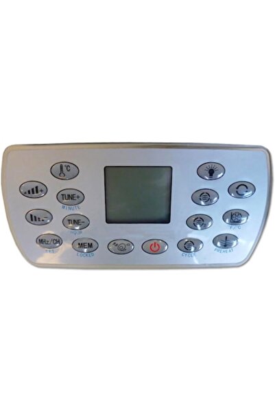 OEM Tastatură de control SPA cu reglare a temperaturii, iluminare LED, 21x10,5x4 cm