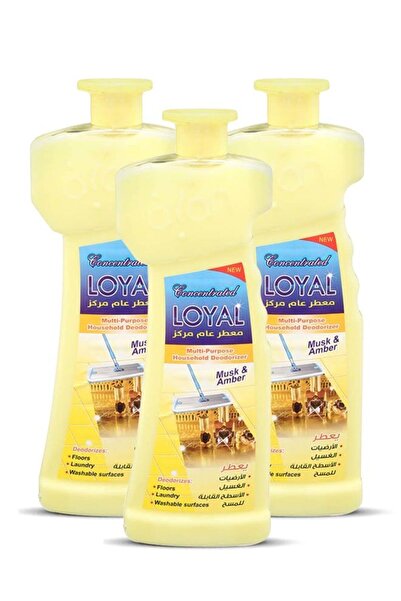 Loyal جل مركز مزيل للروائح المنزلية متعدد الاستخدامات، برائحة المسك والعنبر، ...