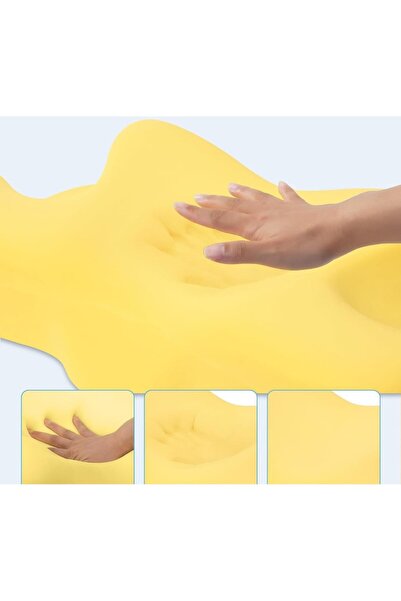 OEM JIAAO Orthopedic Pillow, Microfiber, Gray