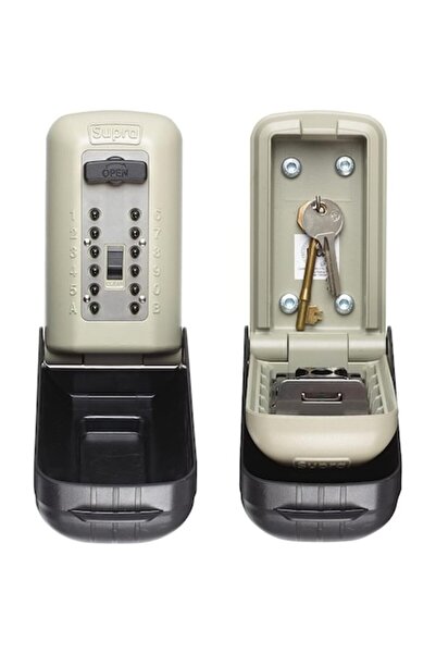 Supra C500 Pro Mechanical Weatherproof Key Safe, 6 Keys, Large