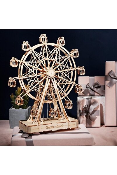 Rolife 3D Construction Set, 232 pieces, Wood, 28x10x34 cm