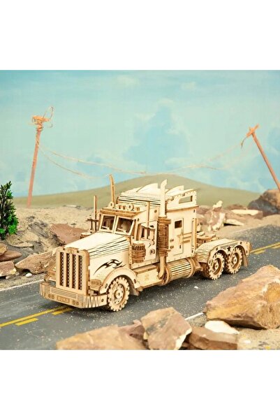 RESTEQ 3D Puzzle, Robotime Truck, 286 Pieces, 224x73x100mm