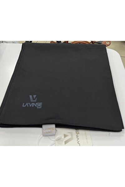 Gül Eşarp Plain Twill Scarf (Non-Silk) Black