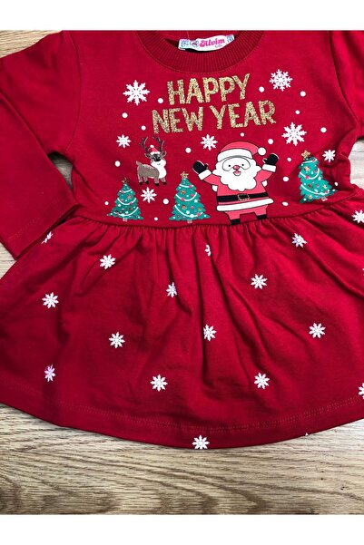 ALVİM KİDS Girl's Christmas Dress