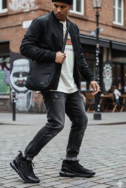 Nike حذاء AIR MAX 270 للرجال باللون الأسود