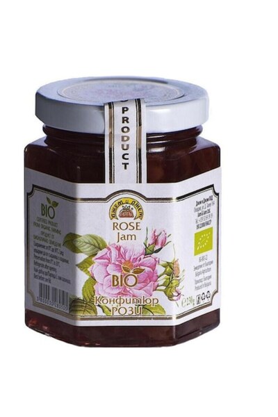 Jam&Jam Dulceață de petale de trandafir, 230g