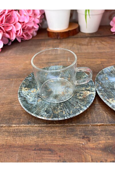 Bahar Home Tohana Ebrulu 2 Piece Cup Set