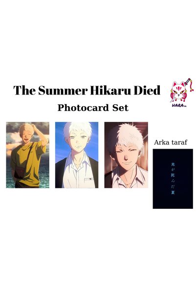 Hara Company The Summer Hikaru Died Animesi Hikaru Anime Photocard Seti / Kol...