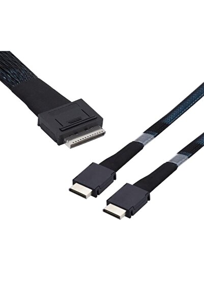 OEM OCuLink SFF-8611 8X active data cable 50 cm, 16 Gb/s, for servers and storage systems
