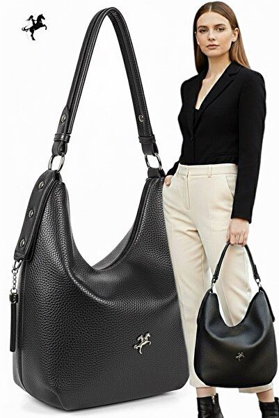 Nas Bag Yeni Sezon kadın Omuz Çapraz Çanta Siyah Lopez