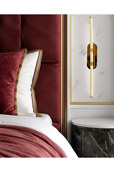 MİRAN HOME Modern Rose Tekli Aplik/Modern Duvar Lambası/ Gold-Gümüş-Rose Yapılır