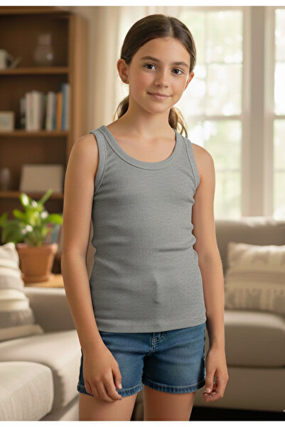 mrmpro Children's Corded Fabric Look Thick Strap Basic Undershirt Bodysuit 95...