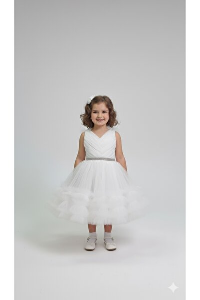 Atlas Kids Girl's Dream Tulle Evening Dress