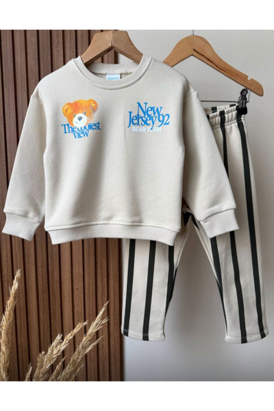 mirkidsclub The Bear Children's Top and Bottom Set