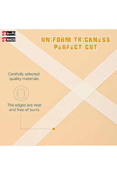 Raco White Masking Tape - Painters' Tape (2 INCH, Pack of 6)