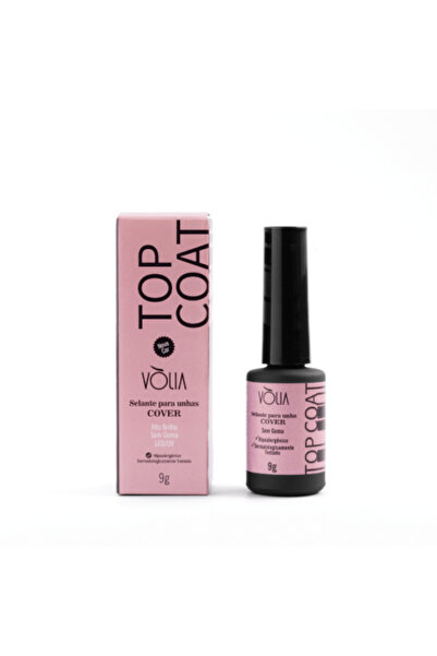 Viola Volia Pink Transparent Top Coat - Nail Protection and Fixation - 9g - M...