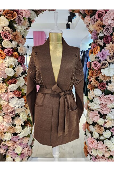 FUAT GÜRSEN Fuat Gürşen kahve Hırka kadın