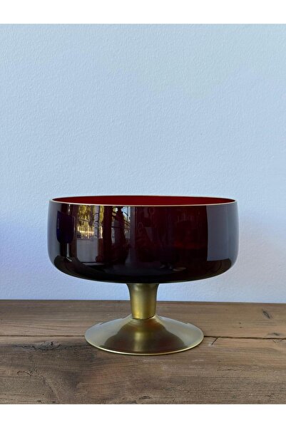 Miko Home & Garden Colorful Pedestal Bowl – Modern Serving & Decor Bowl (Color Options Available)