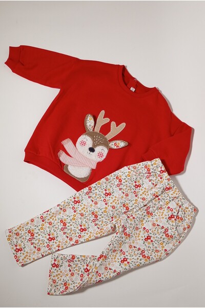 İNDİGO Girl's Suit Happy New Year 231292