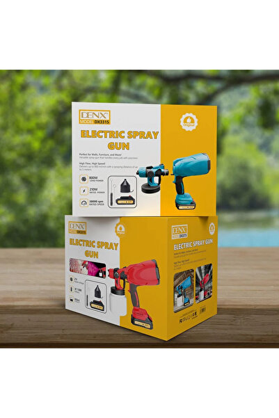 Denx DX3315 electric paint sprayer with 800W power and 800ml paint tank capacity