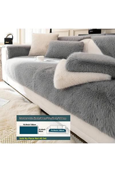 GHZAL Home Collection koltuk örtüsü takım ( 4parça ) 2 büyük 2 küçük kalın pe...