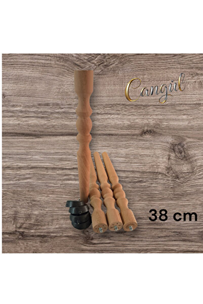 shop 38 cm ham konik ayak lüks masa sehpa sandalye 4 adet