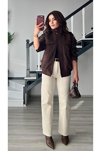 Oslove جينز بيج كيرتيد حافة غير مكتملة بريميوم