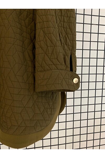 Armine Boy's Zippered Snap Detail Quilted Jacket Autumn-Winter