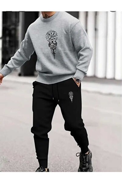 ORVIO Group Nordic Symbol Sweatshirt Set