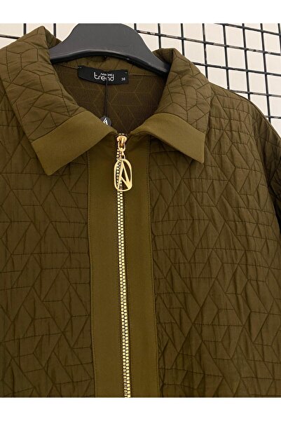 Armine Boy's Zippered Snap Detail Quilted Jacket Autumn-Winter