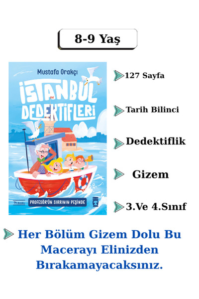 Genç Timaş Timaş İstanbul Dedektifleri : Profesör'ün Sırrının Peşinde 3.Ve 4....