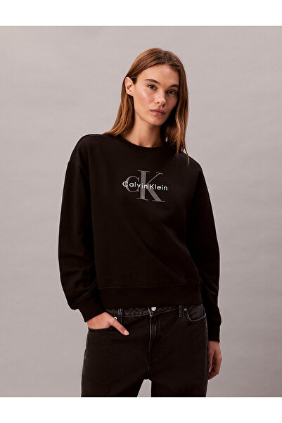 Calvin Klein Relaxed Monologue French Terry Sweatshirt