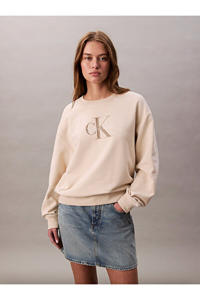 Calvin Klein Relaxed Monologue French Terry Sweatshirt