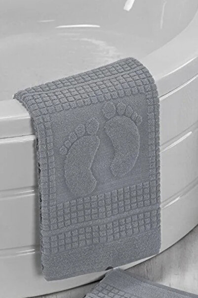 HRN Textile 3-Piece Cotton Foot Towel - Floor Mat Bathroom Set