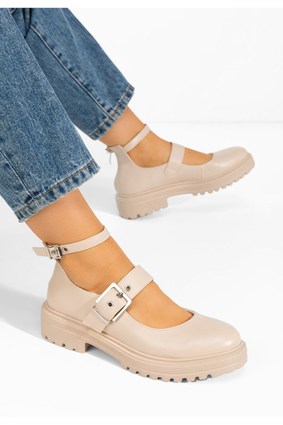 B T Shoes Women's casual shoes Malvina beige