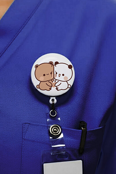 Ver-O Baskı Dudu bubu 1 Design Yoyo Θήκη κάρτας – Επεκτεινόμενη θήκη για κορδ...