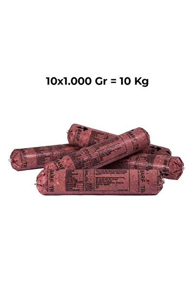 BARFTR Mix Barf 10 kg Aç Bitir Paket Köpek Maması