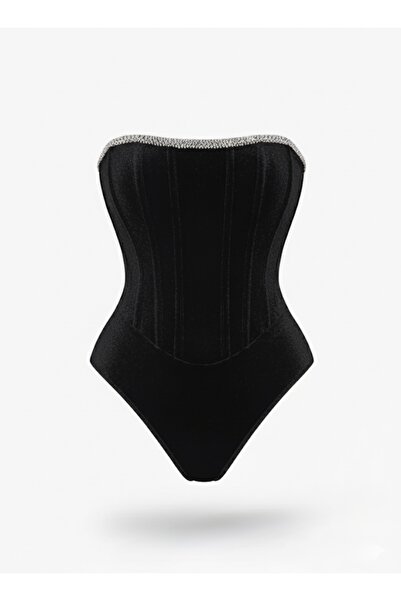 Ceren Öncel Atelier Taşlı Bodysuit