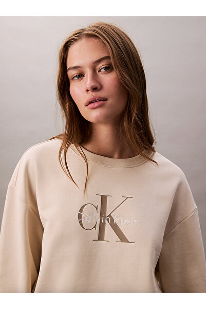 Calvin Klein Relaxed Monologue French Terry Sweatshirt