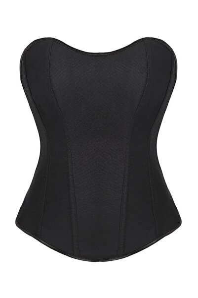 Ceren Öncel Atelier Classique Noir Büstiyer Korse
