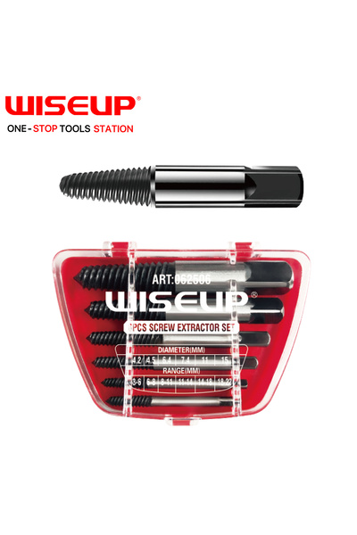 WISEUP طقم فتح سن عكس 6 قطع